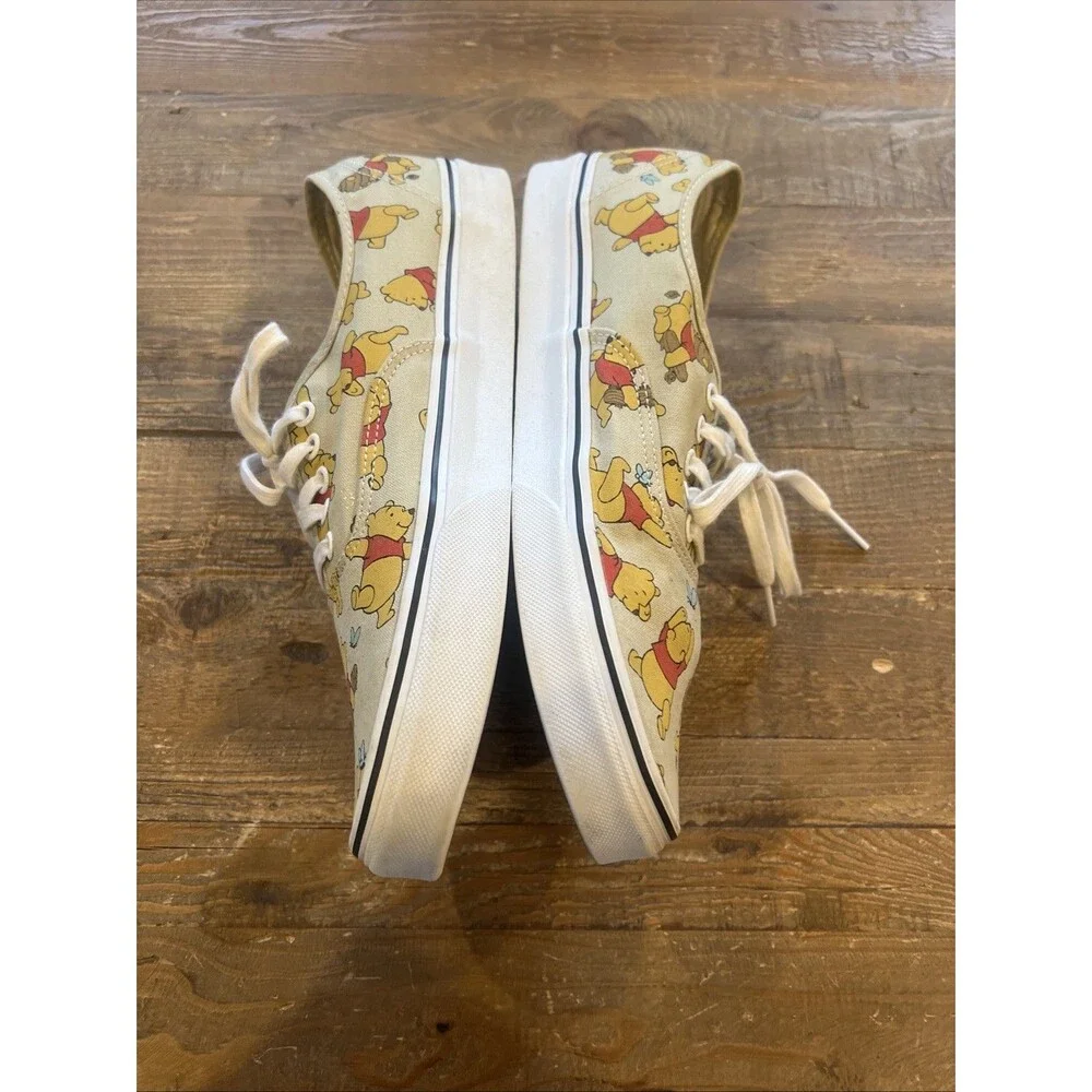 Vans Authentic Disney Winnie Pooh Bear All Over Print Sz Men’s 11.5 EUC